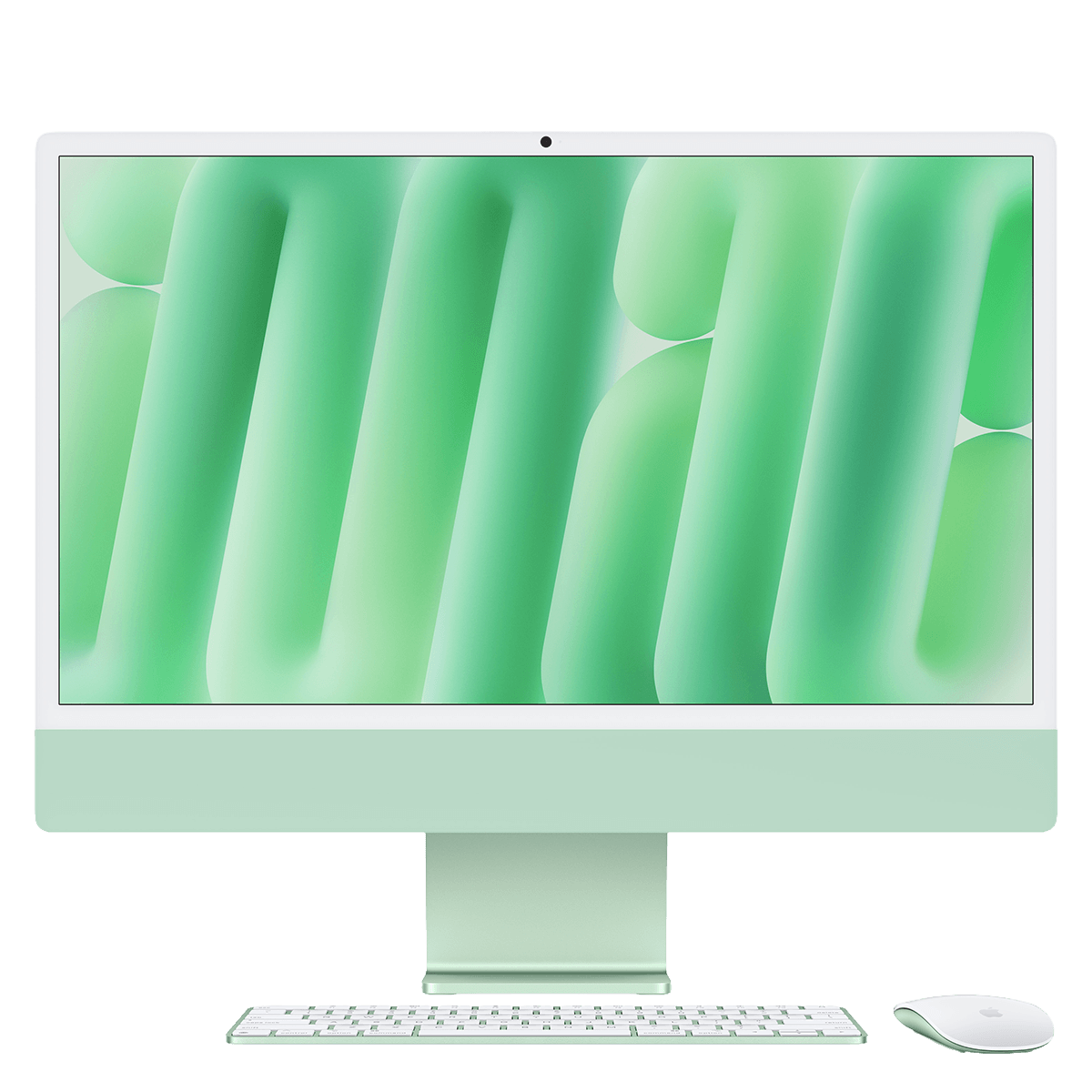 APPLE iMac 24" M4 Chip with 10-core CPU & 10-core GPU /16GB Ram /256GB /Green All-in-One Desktop (MWUY3GR/A)