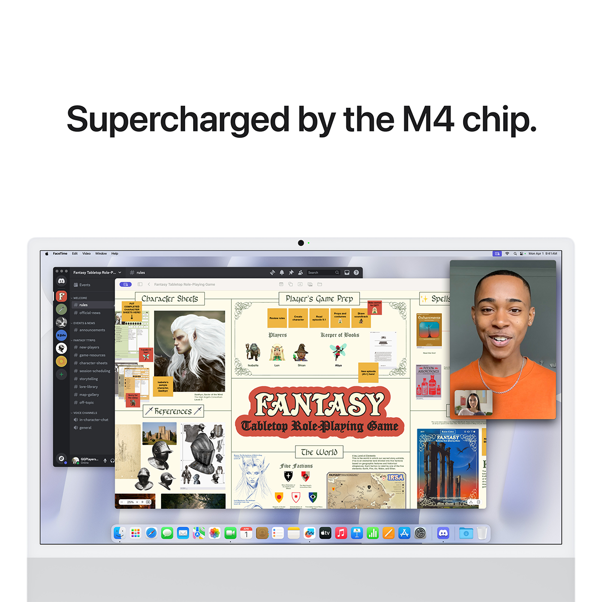APPLE iMac 24" M4 Chip with 10-core CPU & 10-core GPU /16GB Ram /256GB /Silver All-in-One Desktop (MWUU3GR/A) - 4