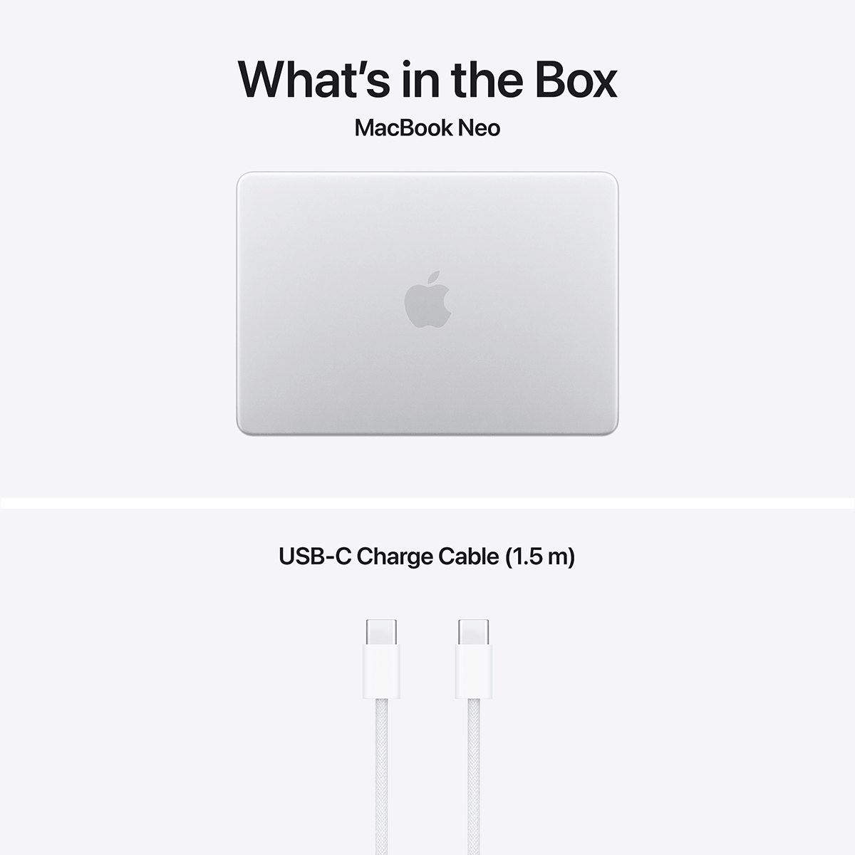 APPLE MacBook Neo 13'' A18 Pro Chip with 6-core CPU & 5-core GPU /8GB Ram /256GB /Laptop Silver (MHFA4GR/A) - 6