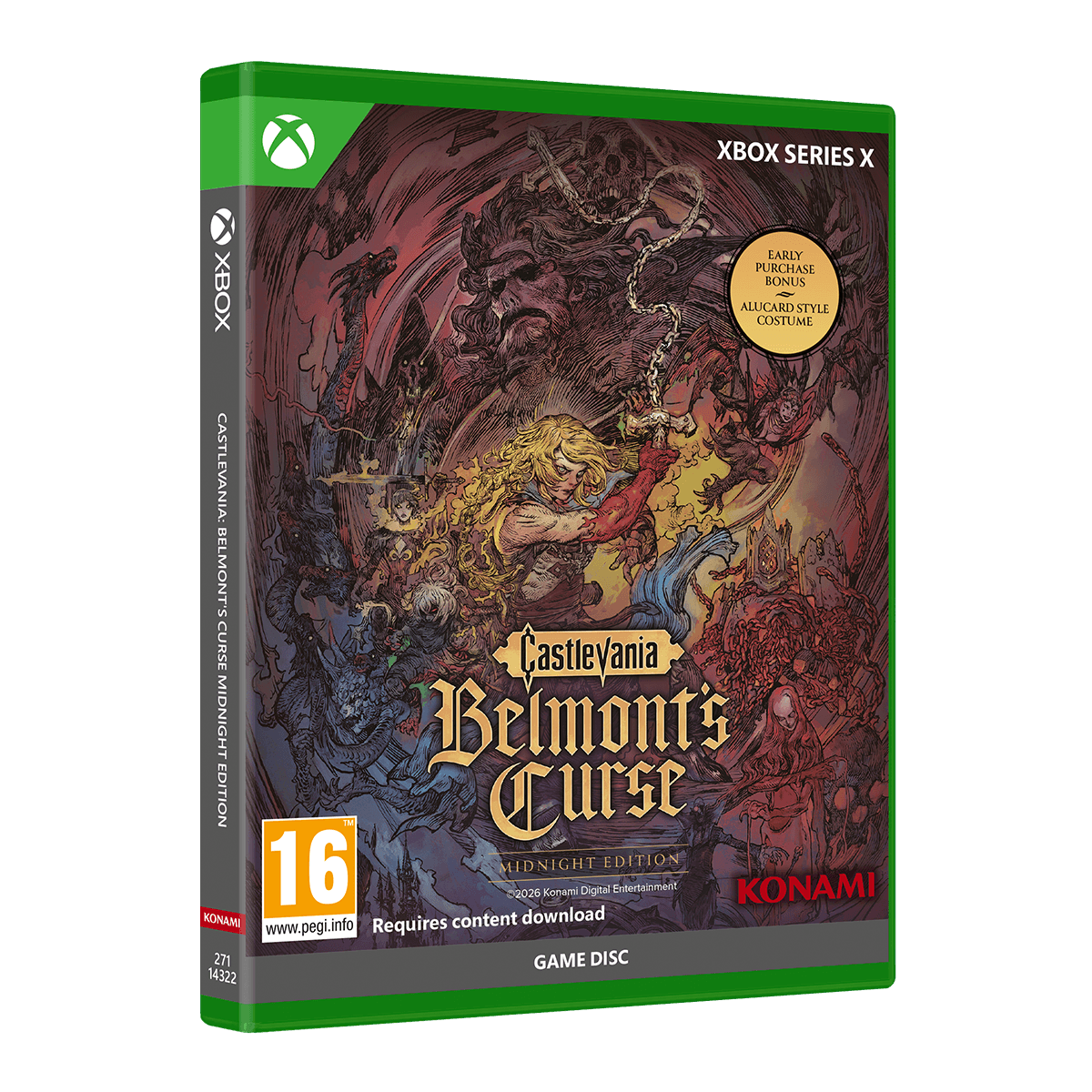 Castlevania Belmonts Curse - Xbox Series X