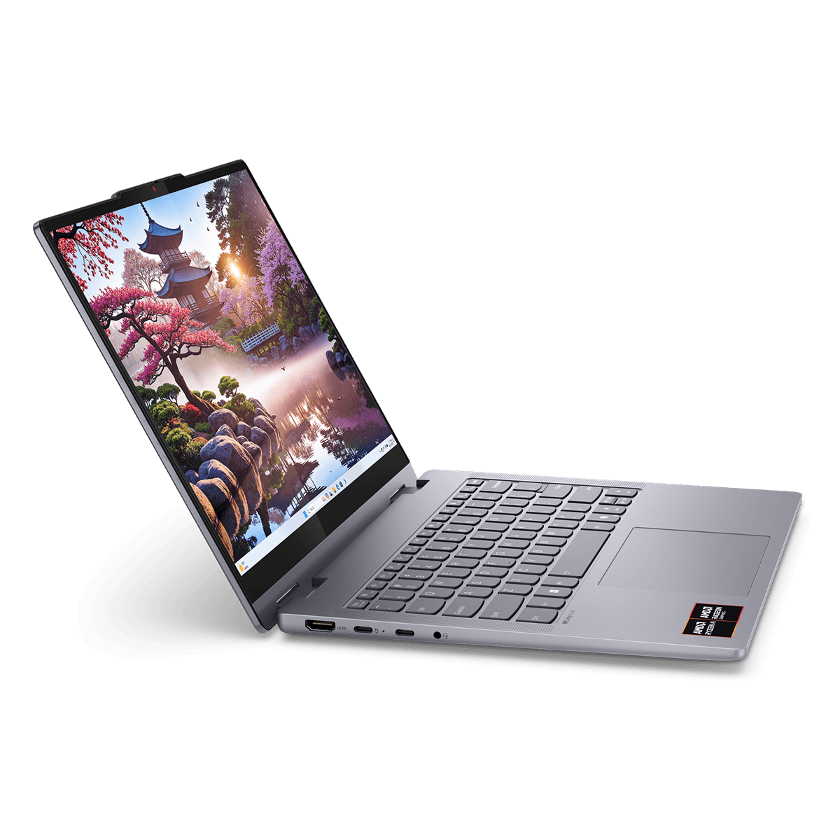 LENOVO IdeaPad 5 2-σε-1 14'' IPS/ AMD Ryzen AI 5 330/ 8GB/ 512GB SSD/ Windows 11 Home S Laptop Silver - 5