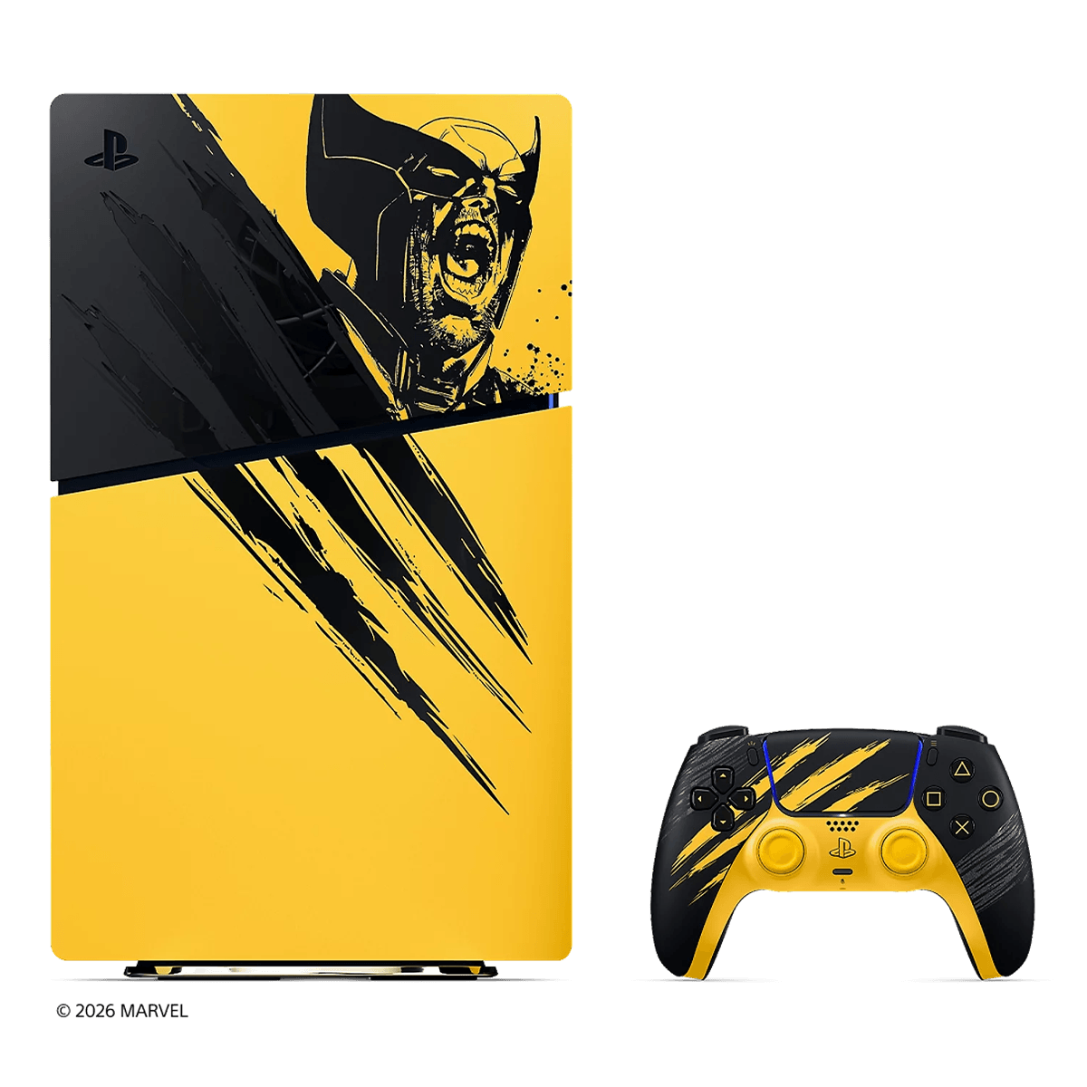 PlayStation 5 Slim Digital Edition 825GB + Marvel's Wolverine Battle Yellow Limited Edition