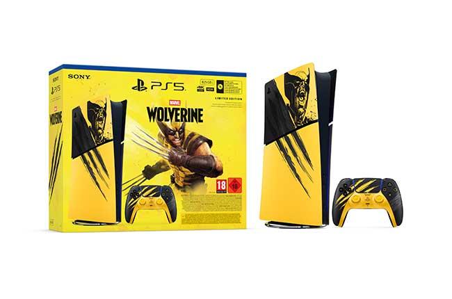 PlayStation 5 Slim Digital Edition 825GB + Marvel's Wolverine Battle Yellow Limited Edition