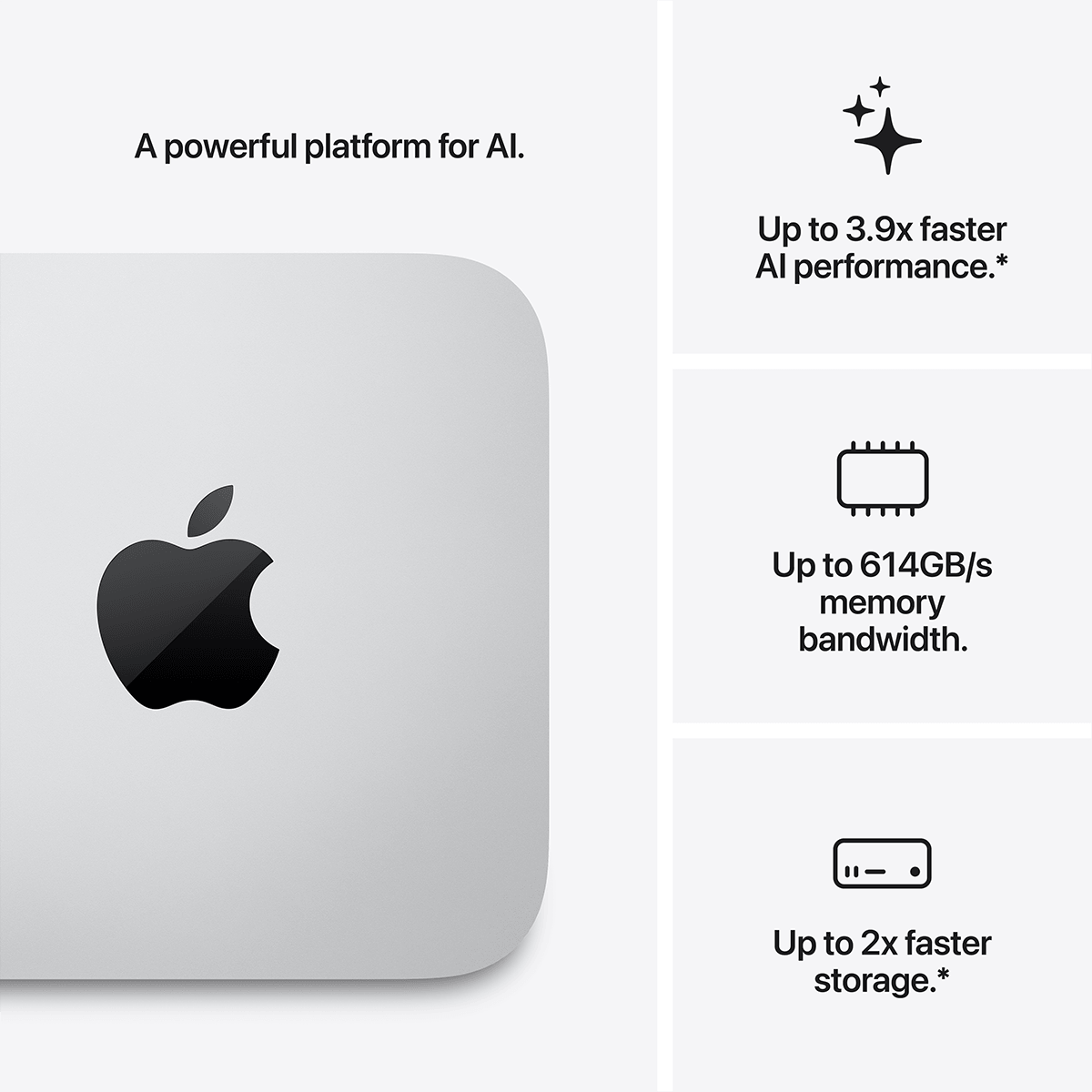 APPLE Mac Studio M5 Max Chip with 18-core CPU & 32-core GPU 36GB Ram /512GB Silver Desktop (MHL64GR/A) - 3