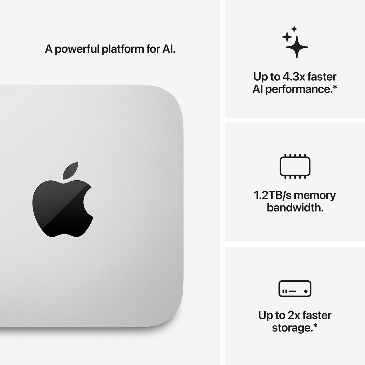 APPLE Mac Studio M5 Ultra Chip with 30-core CPU & 64-core GPU /96GB Ram /1TB Silver Desktop (MHL74GR/A) - 3