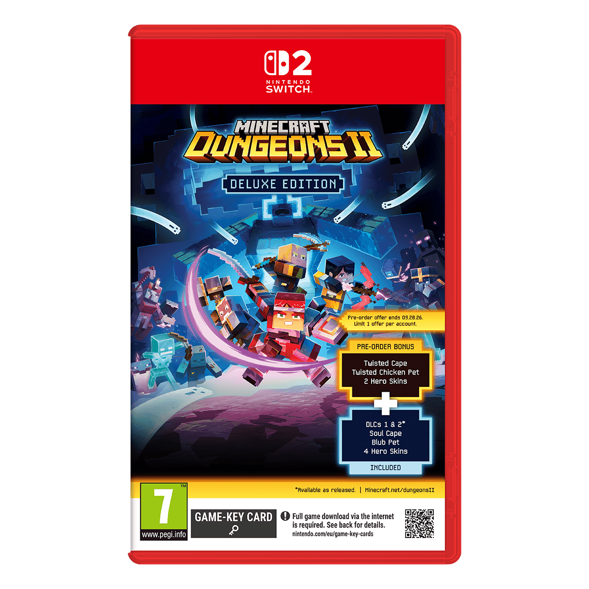 Minecraft Dungeons 2 Deluxe Edition - Nintendo Switch 2