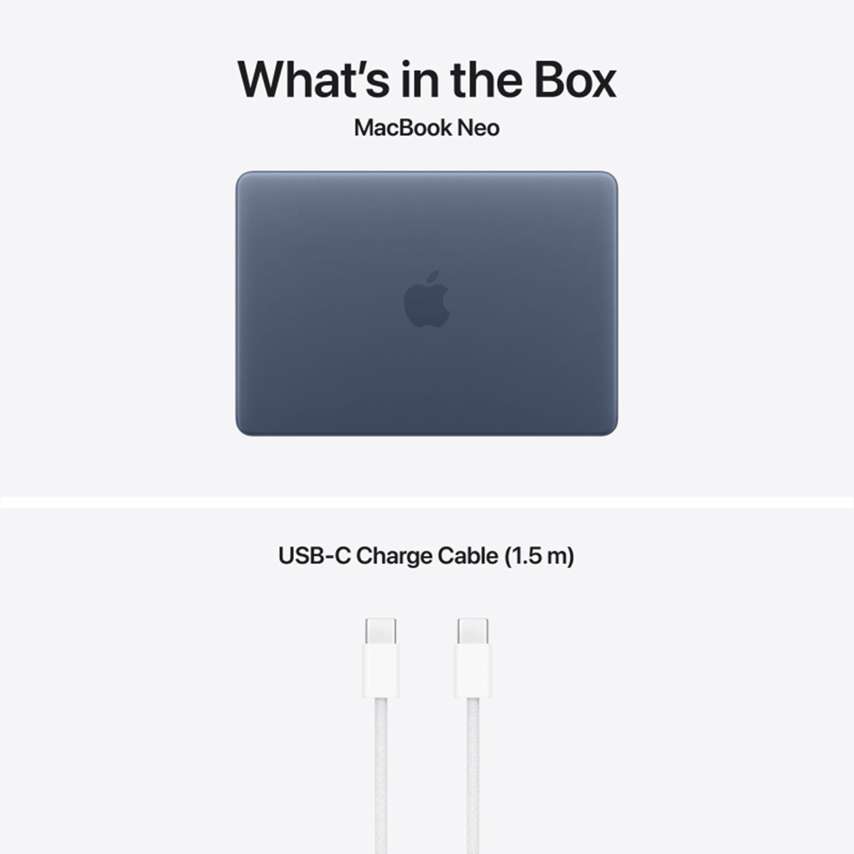 APPLE MacBook Neo 13'' Liquid Retina IPS/ A18 Pro 6C/ 8GB/ 512GB SSD/ GPU 5C Laptop Indigo (Αγγλικό Πληκτρολόγιο) BUNDLE - 5