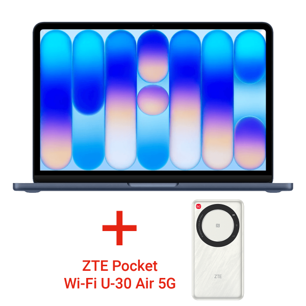 APPLE MacBook Neo 13'' Liquid Retina IPS/ A18 Pro 6C/ 8GB/ 512GB SSD/ GPU 5C Laptop Indigo (Αγγλικό Πληκτρολόγιο) BUNDLE