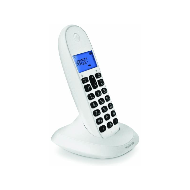 Ασύρματο MOTOROLA C1001LB Λευκό