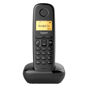 GIGASET ασύρματο τηλέφωνο A170 Μαύρο
