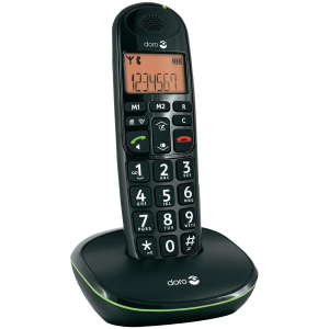 DORO ασύρματο τηλέφωνο PhoneEasy 100w Μαύρο