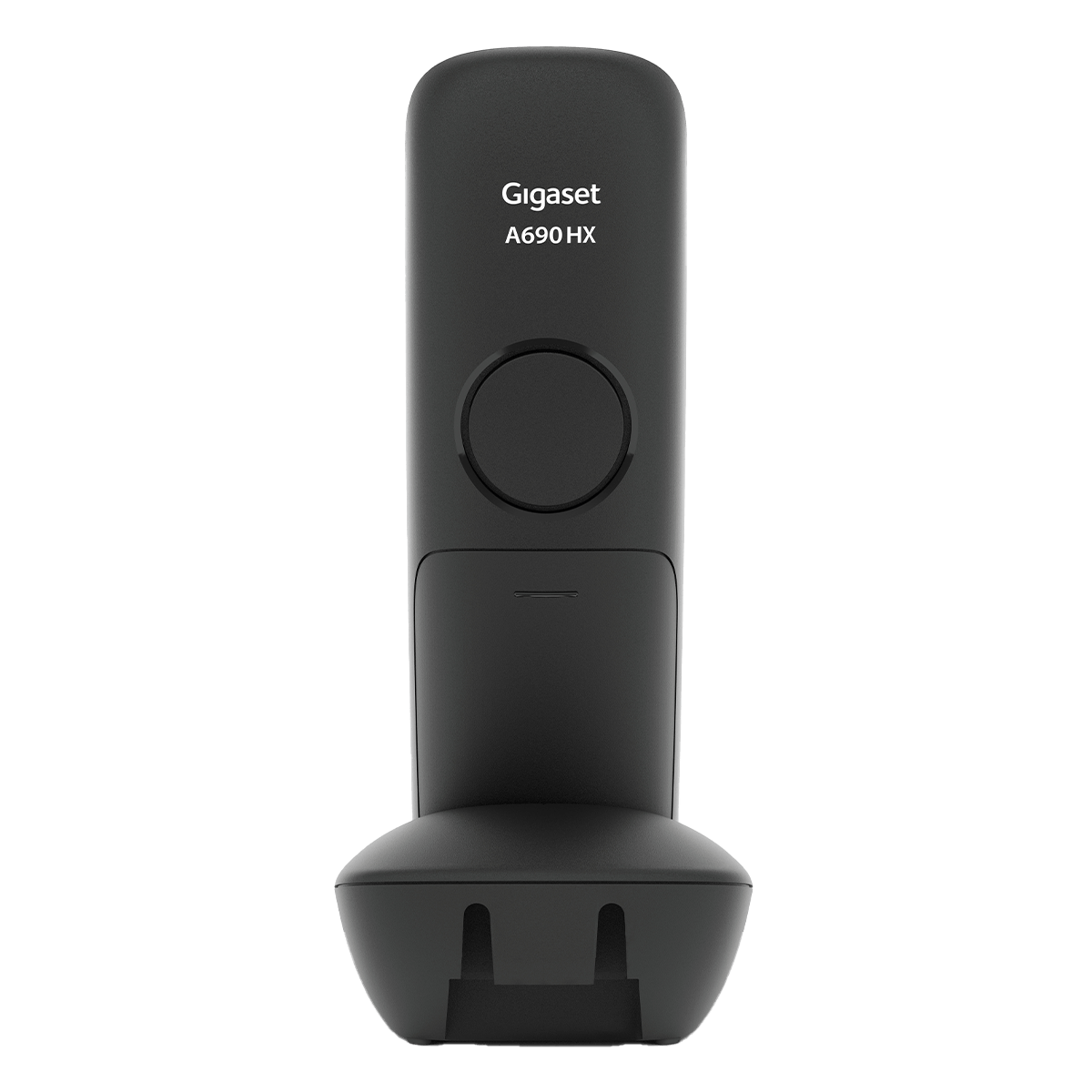 GIGASET Ασύρματο Τηλέφωνο AS690HX Μαύρο/ Ασημί - 3