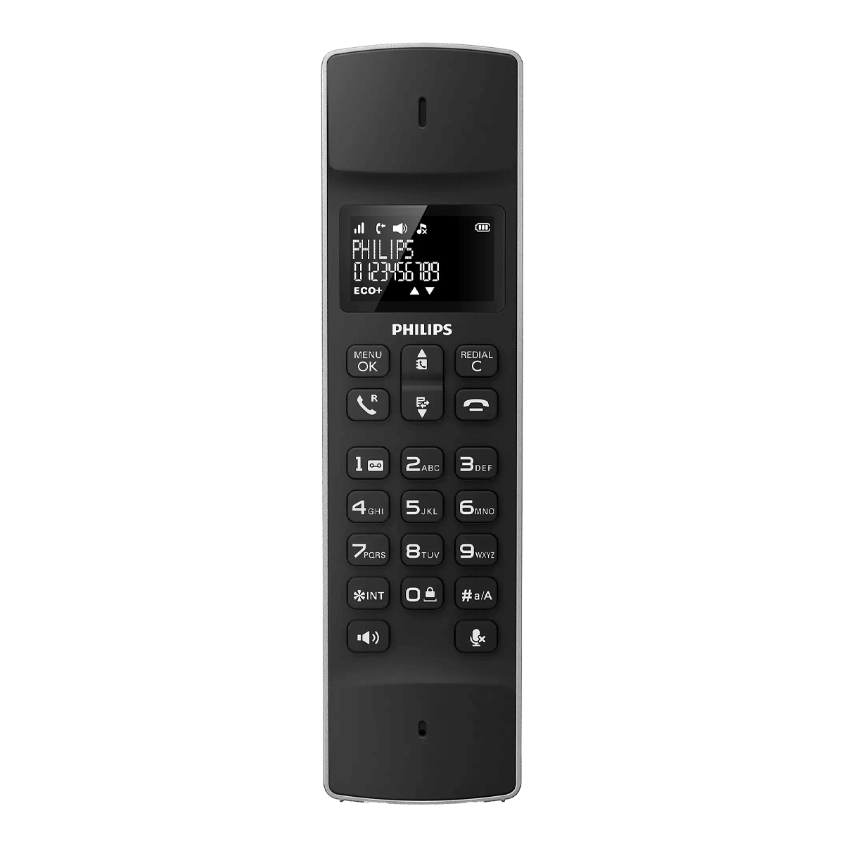 PHILIPS Linea M4501/ GRS Μαύρο Ασύρματο Τηλέφωνο