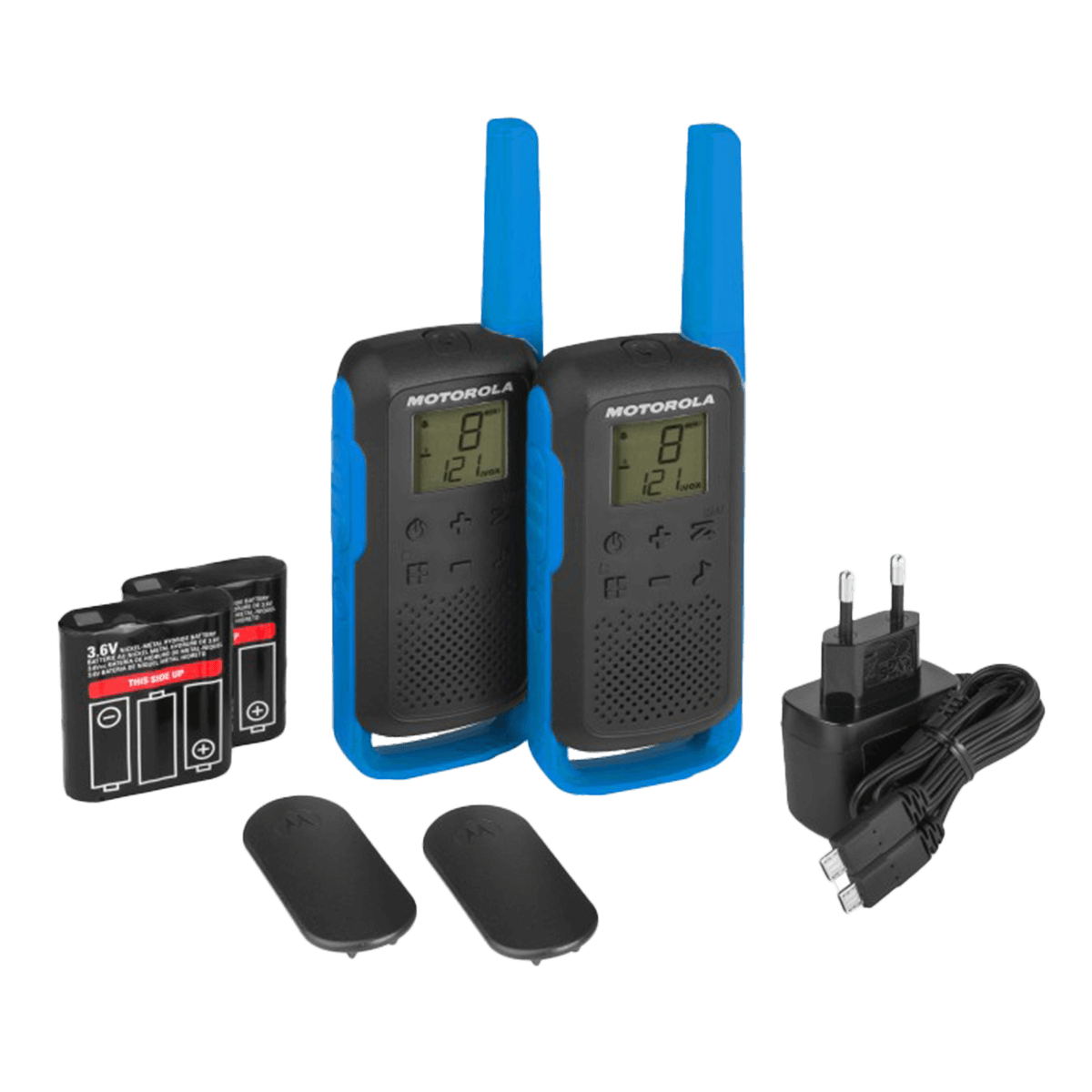 MOTOROLA Walkie Talkie Talkabout T62 Μαύρο/ Μπλε