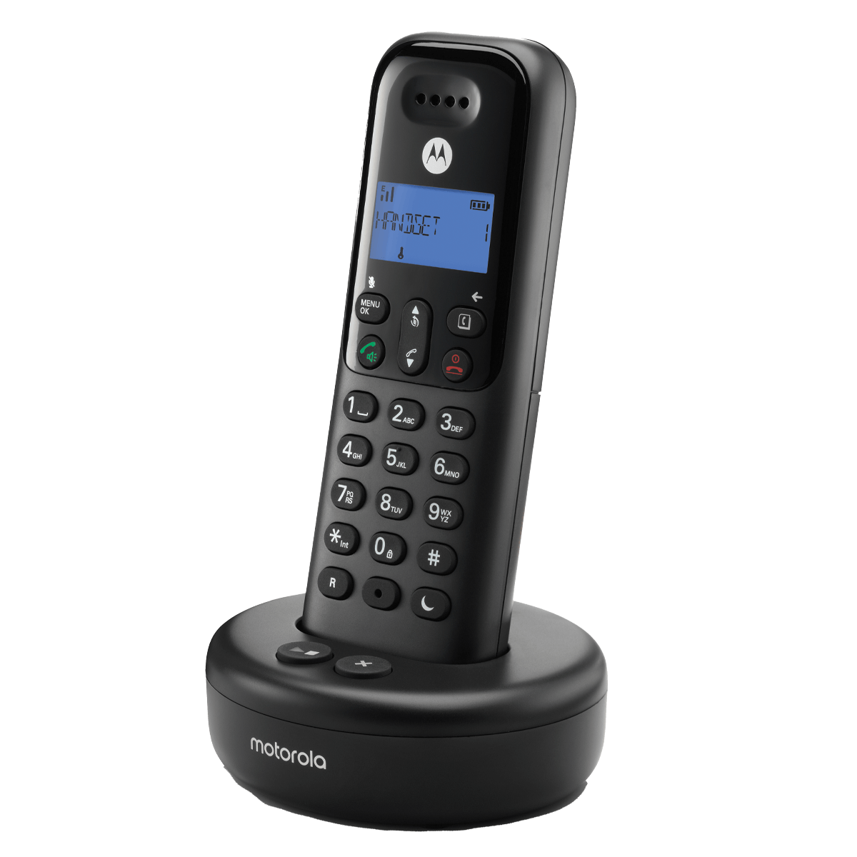 MOTOROLA T511+ Μαύρο Ασύρματο Τηλέφωνο - 2