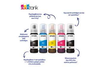 Πολυμηχάνημα EPSON EcoTank L3352 Wi-Fi Black