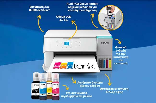 Πολυμηχάνημα EPSON EcoTank L4366 Wi-Fi 