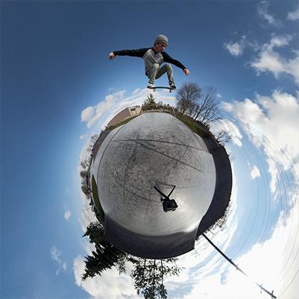 GoPro action camera Fusion