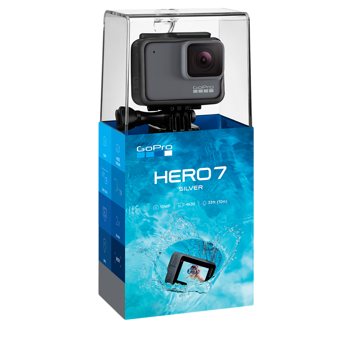GoPro action camera HERO7 Silver - 5