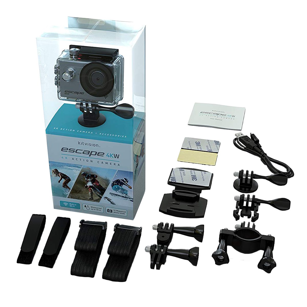 KITVISION action camera Escape 4KW - 3
