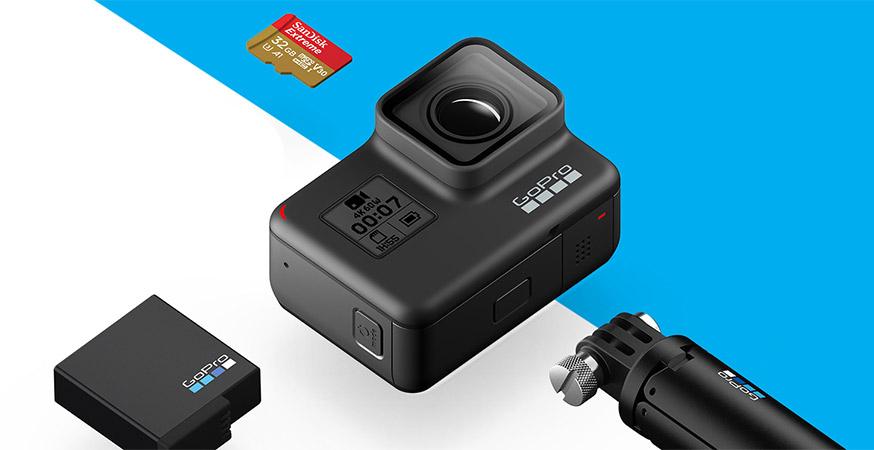 GoPro action camera HERO7 Black Bundle