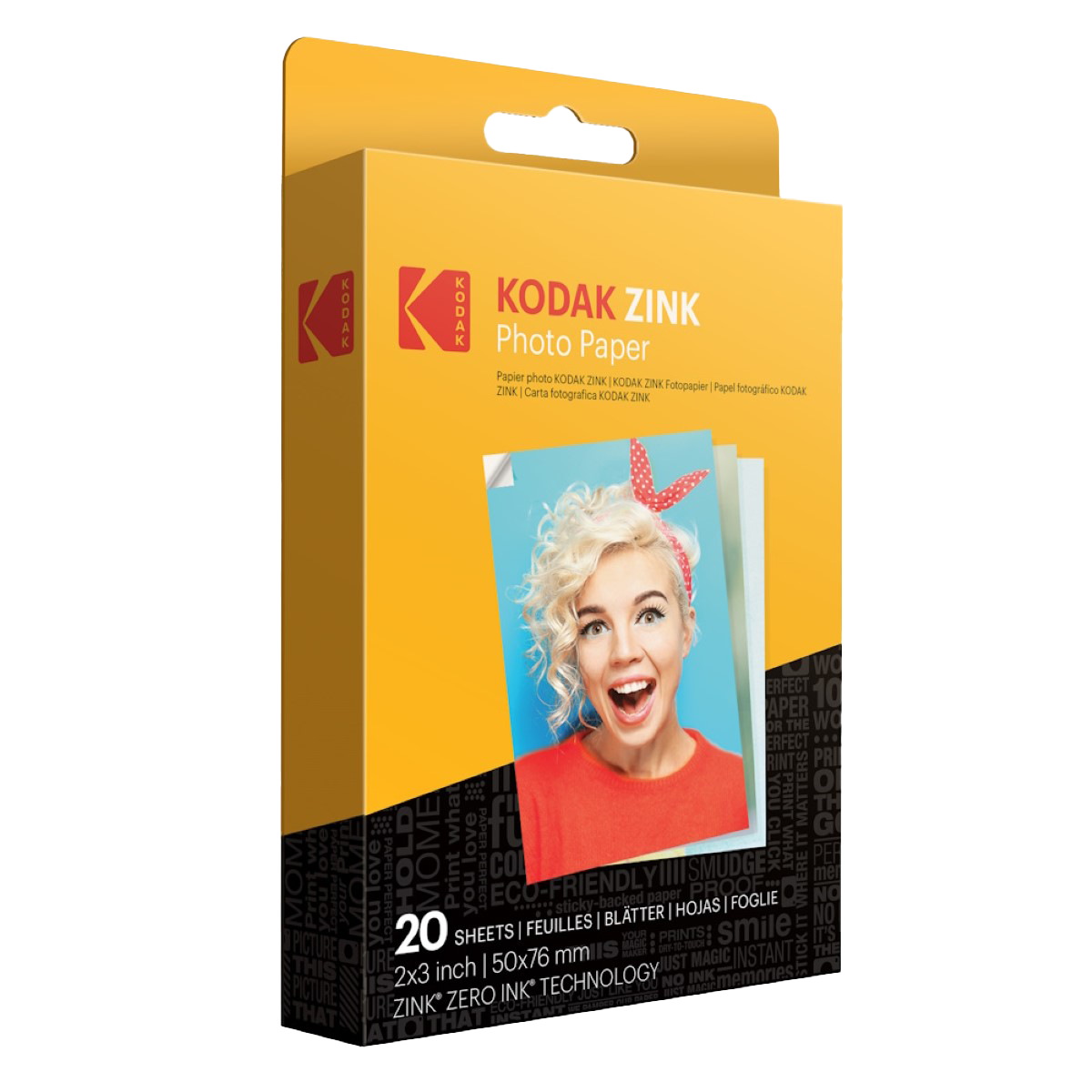 Φωτογραφικό Χαρτί KODAK Instant Zink Α8 2''x3'' (20 Φύλλα) - 2