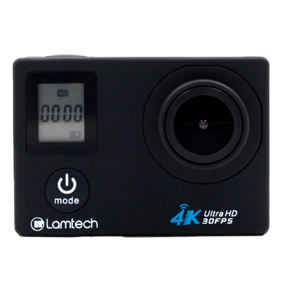 LAMTECH Duo 4K Wi-Fi Action Camera + Τηλεχειριστήριο