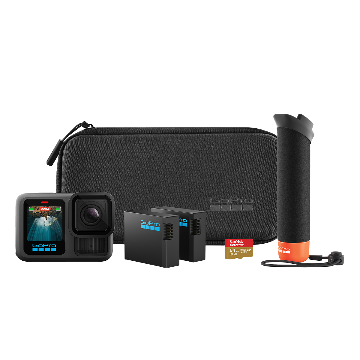 GoPro HERO 13 Black + Accessories Bundle