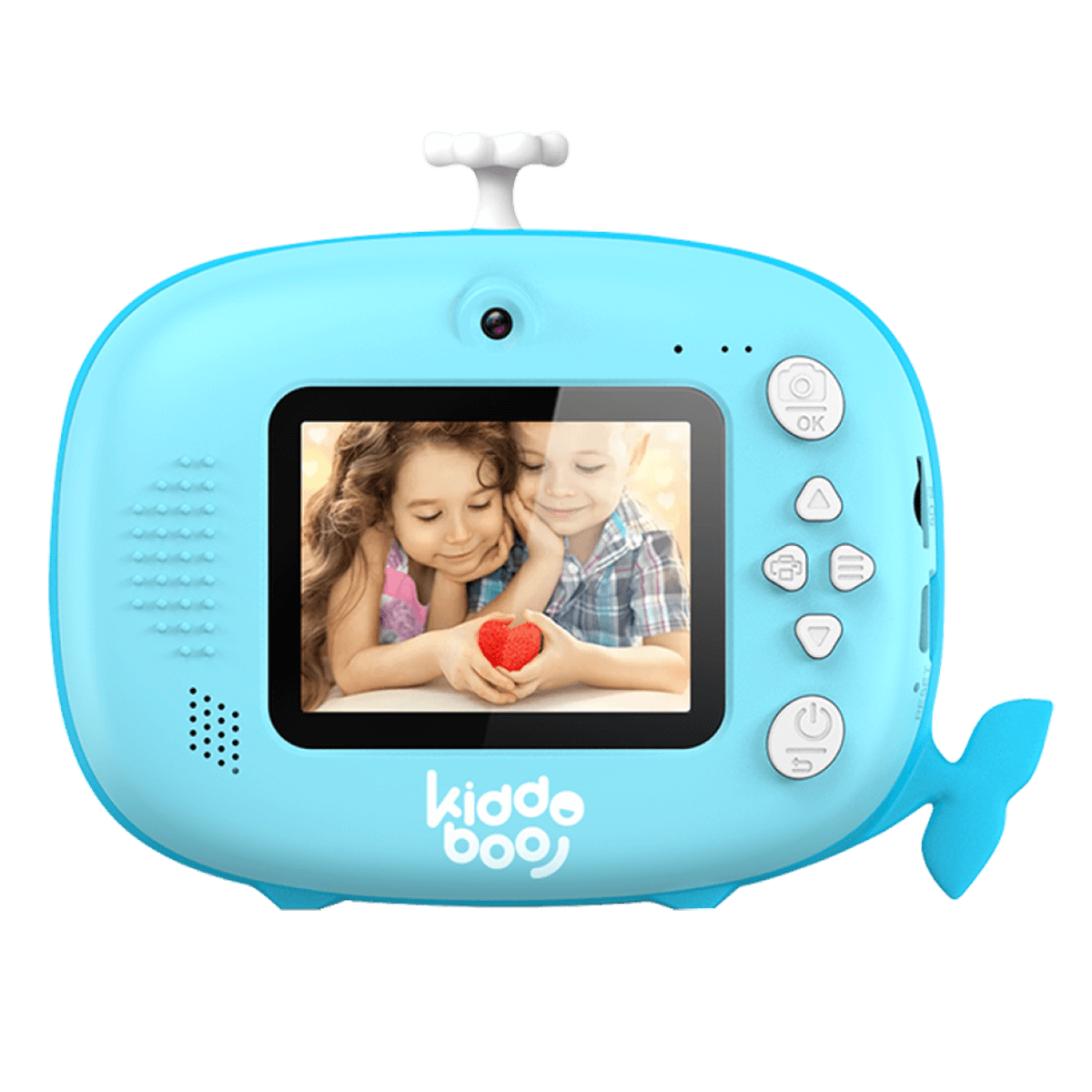 KIDDOBOO FotoFun 2 Instant Camera Whale Blue - 2