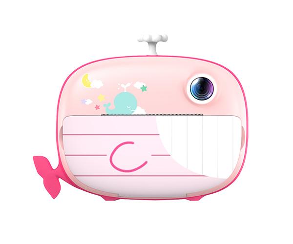 KIDDOBOO FotoFun 2 Instant Camera Whale Pink