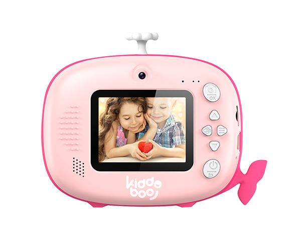 KIDDOBOO FotoFun 2 Instant Camera Whale Pink