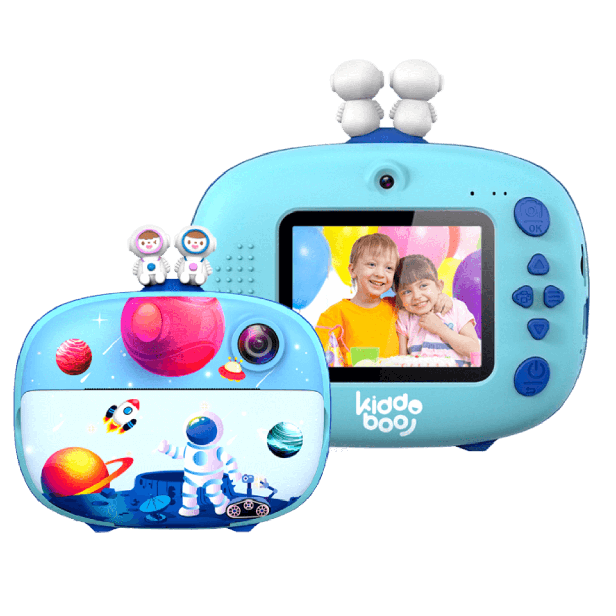 KIDDOBOO FotoFun 2 Instant Camera Space Blue