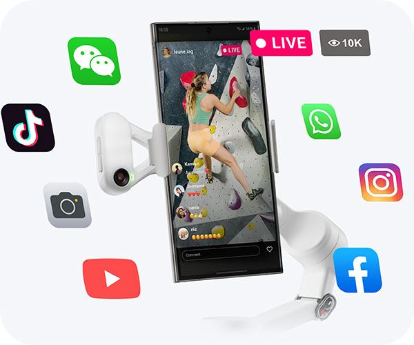 gimbal INSTA360 Flow 2 Αi track bundle