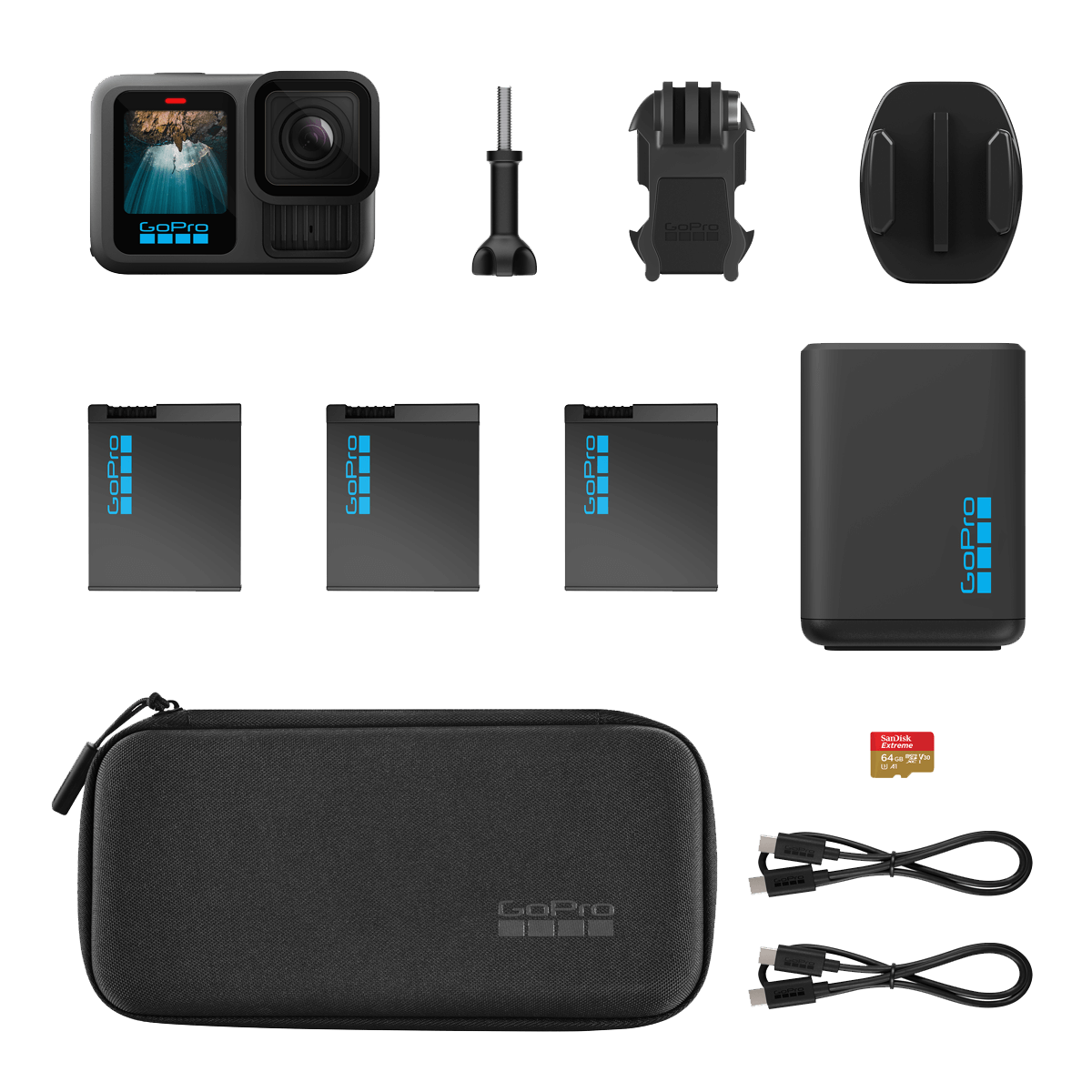 GoPro HERO 13 Black Extendnded Power Bundle - 2