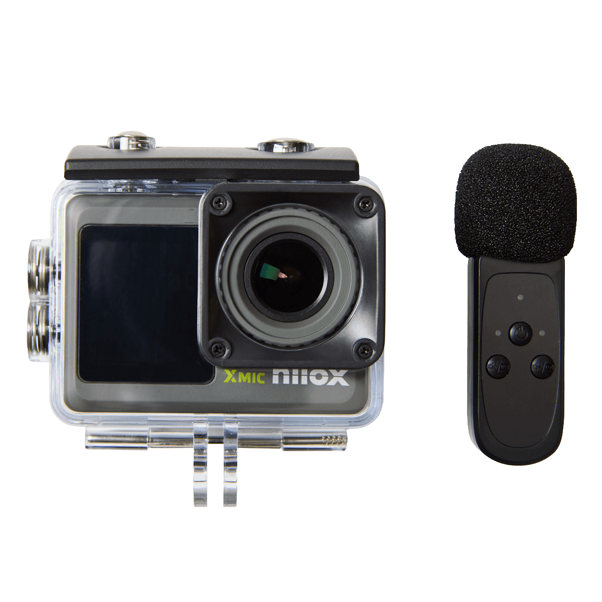 NILOX Action Camera με Μικρόφωνο Black