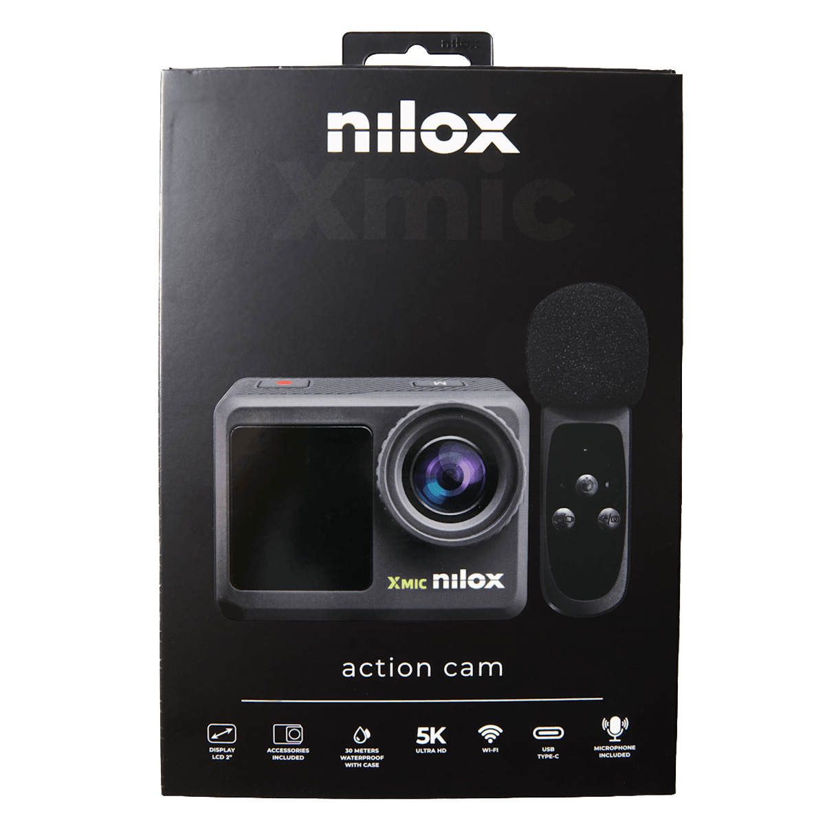 NILOX Action Camera με Μικρόφωνο Black - 5