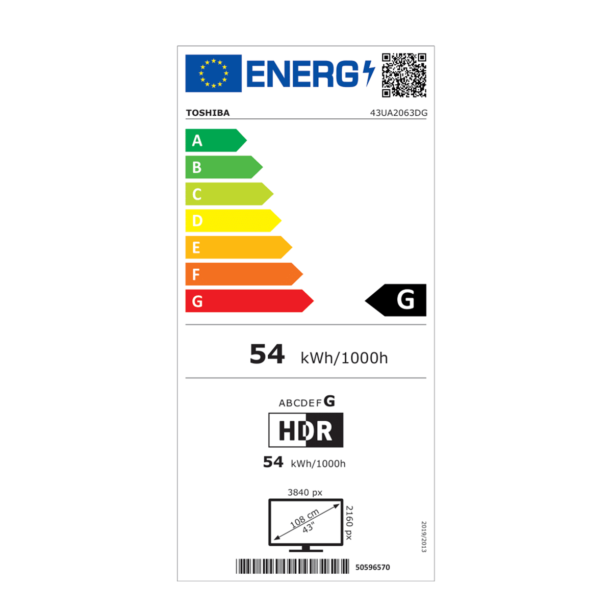 TOSHIBA 43UA2063DG 43'' LED 4K Smart TV Τηλεόραση  - 3