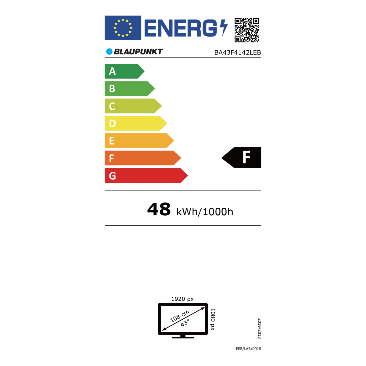 BLAUPUNKT BA43F4142LEB 43'' LED Full HD Smart TV Τηλεόραση - 5