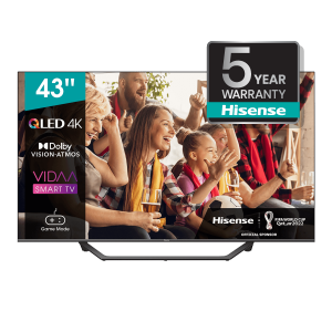 HISENSE 43A7GQ 43'' QLED 4K Smart TV Τηλεόραση