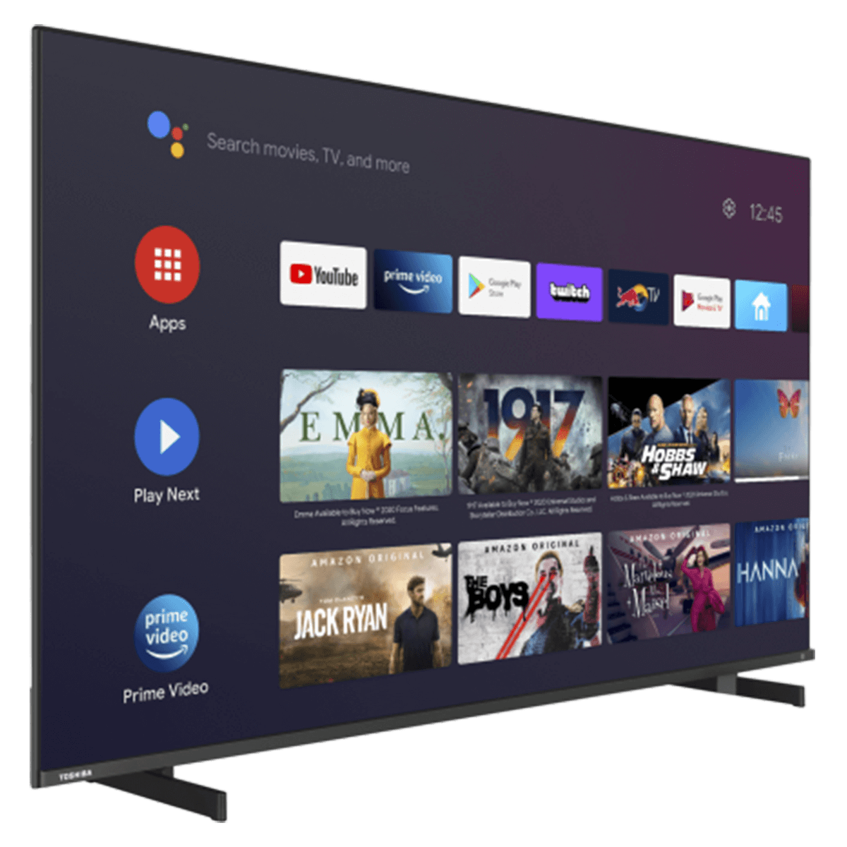 TOSHIBA 55QA5D63DG 55'' QLED 4Κ Smart TV Τηλεόραση Black - 2