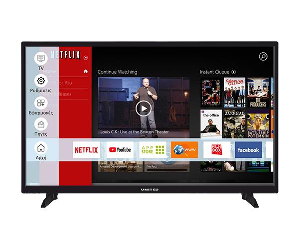 UNITED UN32322S 32'' LED HD Smart TV Τηλεόραση