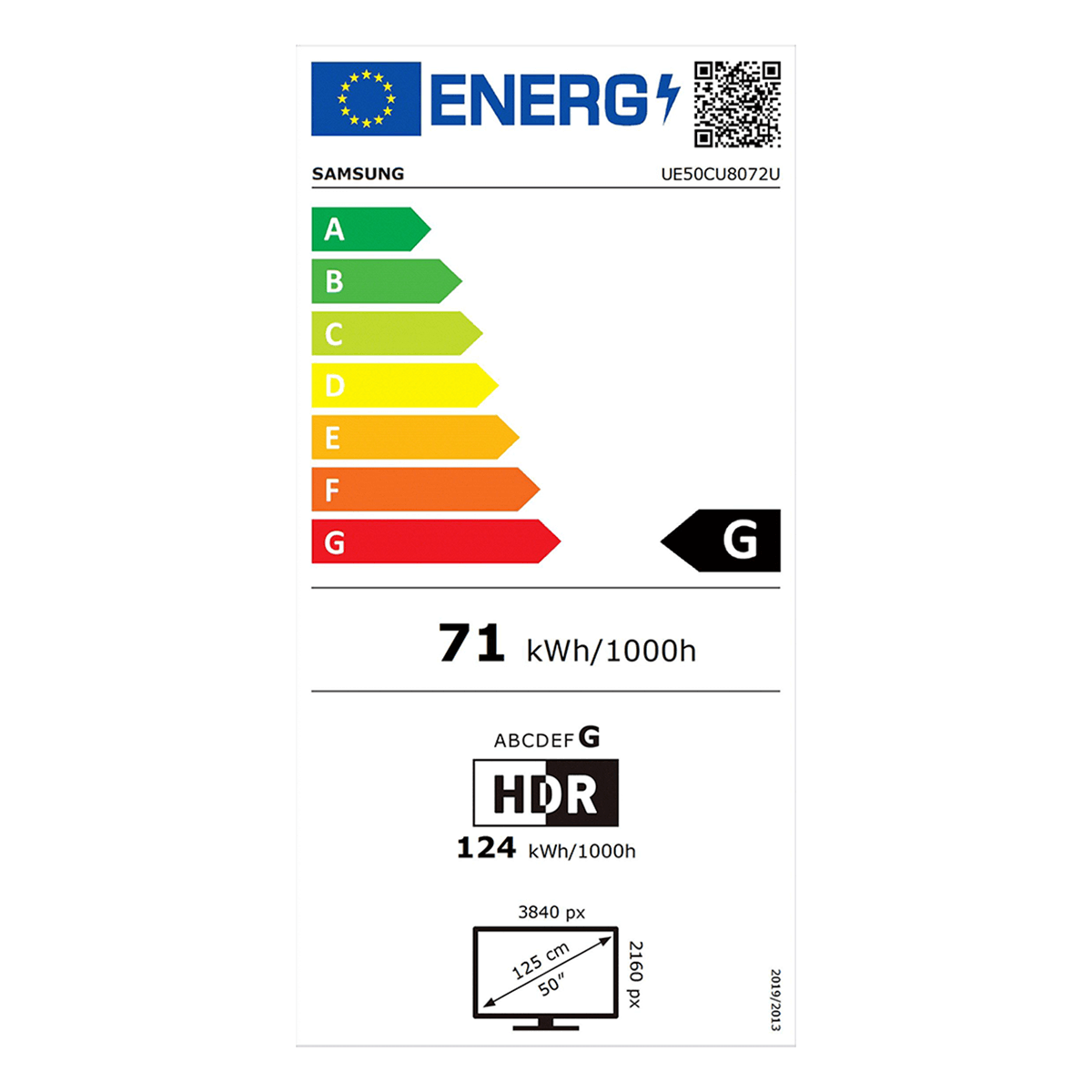SAMSUNG 50CU8072 50'' LED 4K Smart TV Τηλεόραση - 4