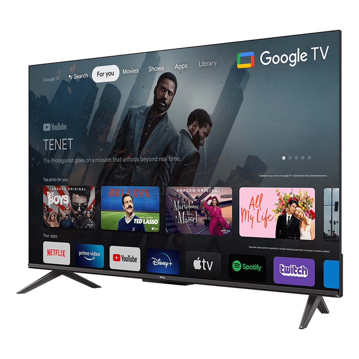 TCL 43P735 43'' LED 4K Smart TV Τηλεόραση - 3