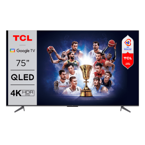 TCL 75C645 75'' QLED 4K Smart TV Τηλεόραση