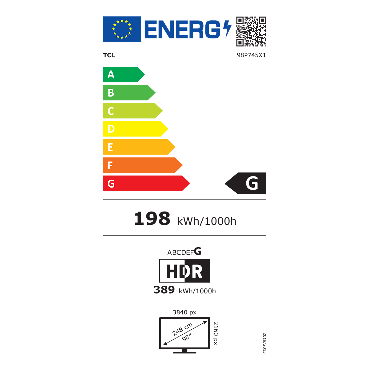 TCL 98P745 98'' LED 4K Smart TV Τηλεόραση - 4
