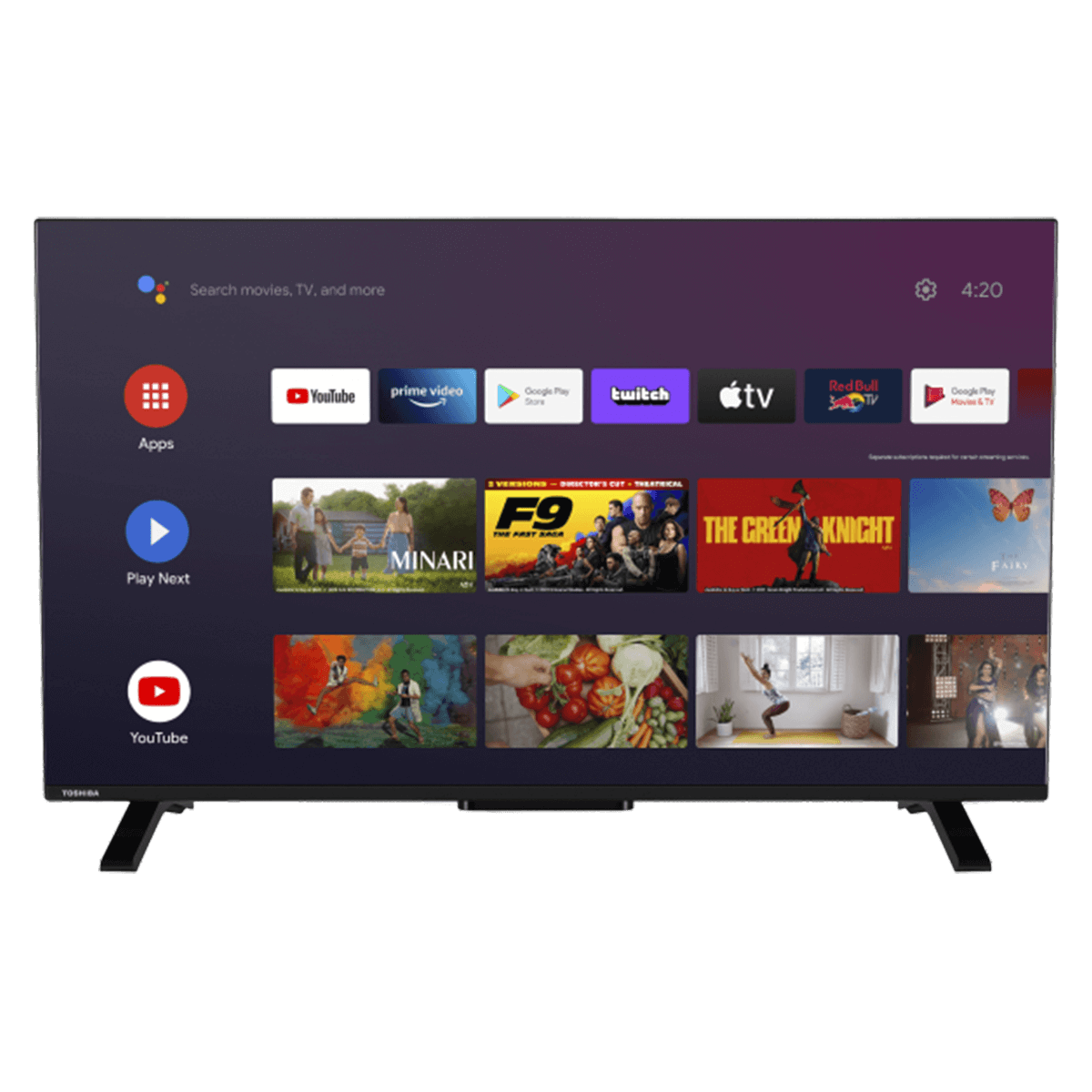 TOSHIBA 50UA2363DG 50'' LED 4K Smart TV Τηλεόραση Black