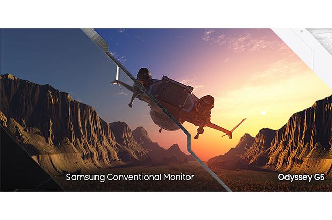 SAMSUNG Odyssey G5 QHD Curved Monitor