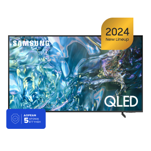SAMSUNG 55Q60D 55'' QLED 4K Smart TV Black Τηλεόραση
