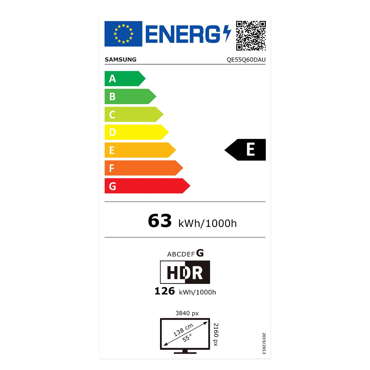 SAMSUNG 55Q60D 55'' QLED 4K Smart TV Black Τηλεόραση - 4
