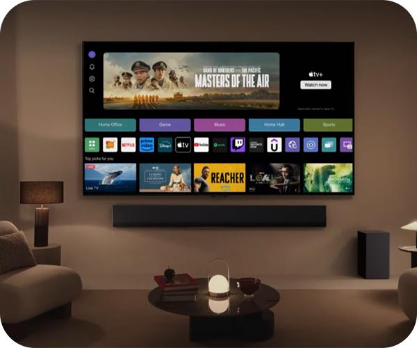 LG 86QNED91T6A QNED 4K Smart TV design